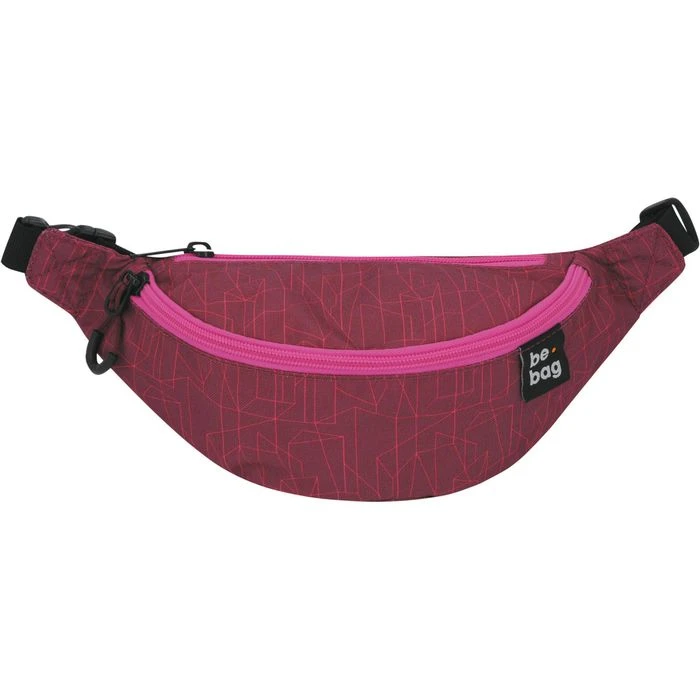 Herlitz Gürteltasche Be.agile Geo Lines Berry, Damen, Rot / Pink, 2,5L, Breite 34cm, Polyester 3 Herlitz Gürteltasche Be.agile Geo Lines Berry, Damen, Rot / Pink, 2,5L, Breite 34cm, Polyester