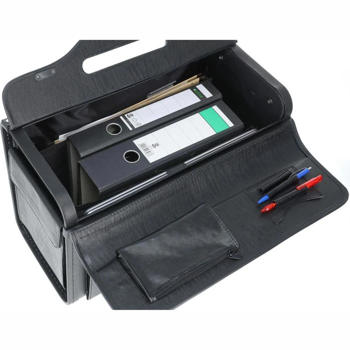 Alassio Pilotenkoffer Silvana 92301, Trolley, Kunstleder, Mit Laptopfach, Schwarz 4 Alassio Pilotenkoffer Silvana 92301, Trolley, Kunstleder, Mit Laptopfach, Schwarz – Bild 2