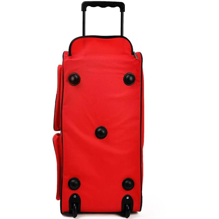 Deuba Reisetasche 101895 Reisetrolley, Mit Rollen, Polyester, Rot, 85 Liter, 70cm, Größe L 6 Deuba Reisetasche 101895 Reisetrolley, Mit Rollen, Polyester, Rot, 85 Liter, 70cm, Größe L – Bild 4